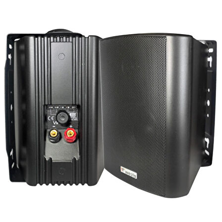 WESTA WS-6TB Sütun Hoparlör 16cm 150 Watt Trafolu Siyah 2 Adet