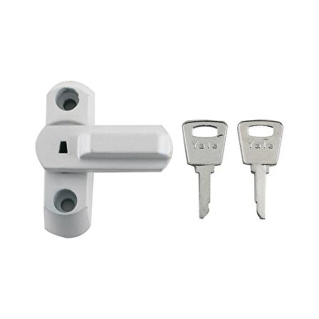 Yale Mandallı Pencere Kilidi Beyaz V-8K103-We