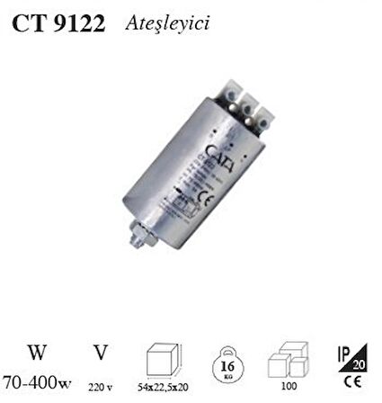 Cata Ateşleyici (70W - 400W) CT-9122