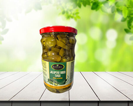 Ecoturca Turşu Jalapeno Biber Turşusu 650 g