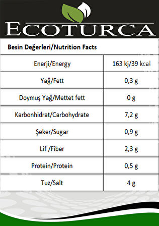 Ecoturca Turşu Jalapeno Biber Turşusu 650 g