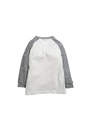 Erkek Bebek Örme Kollu Sweatshirt (9ay-4yaş)