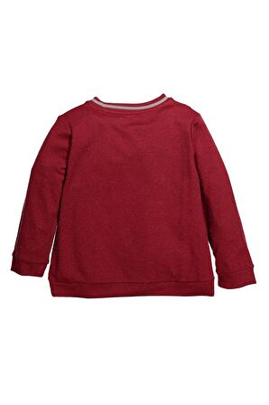 Kız Çocuk Ribanalı Simli Sweatshirt (5-12yaş)