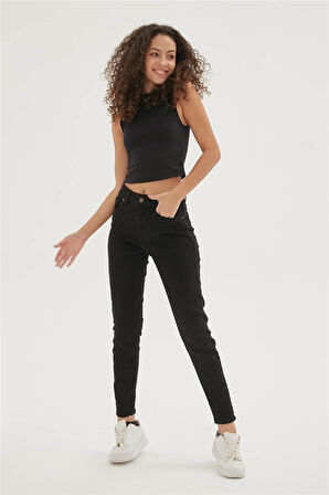 FASHİON FRİENDS KADIN MOM JEAN PANTOLON 22K0792K1