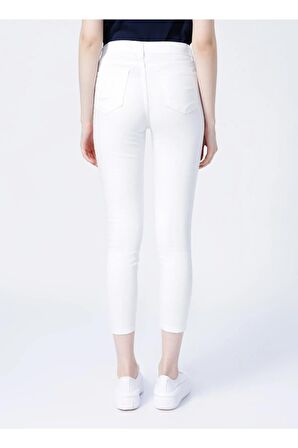 23Y0565K1 Fashion Friends Kadın Pantolon Beyaz