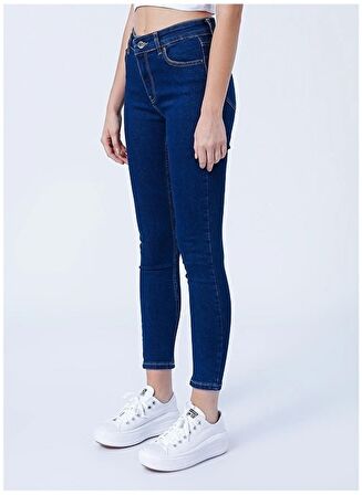 23Y0565K1 Fashion Friends Kadın Pantolon MAVİ