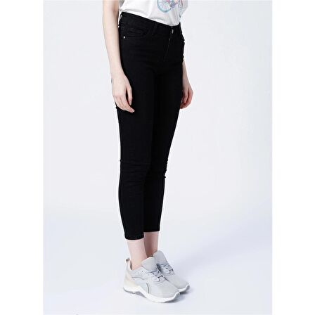 23Y0565K1 Fashion Friends Kadın Pantolon Siyah