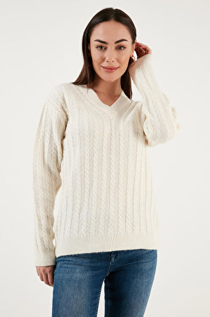 Kadın Kazak 23K0668K1