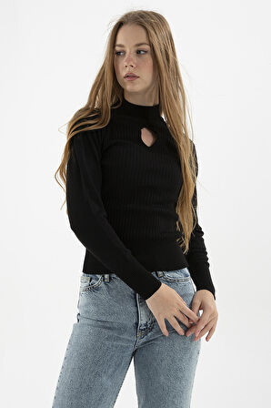 Kadın Kazak 23K0397K1