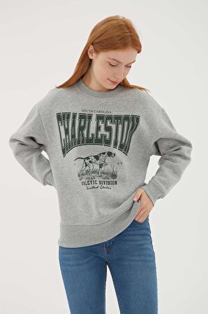 Fashıon Frıends Baskılı Kadın Sweat 23K0159K1