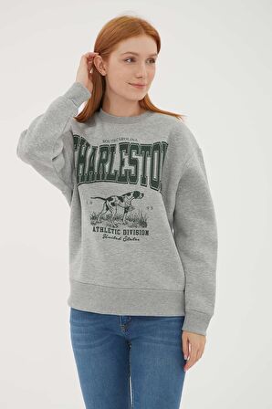 Fashıon Frıends Baskılı Kadın Sweat 23K0159K1