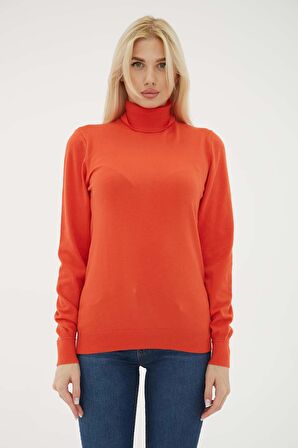 Fashion Friends 23K0780K1 Kadın Balıkçı Yaka Kazak