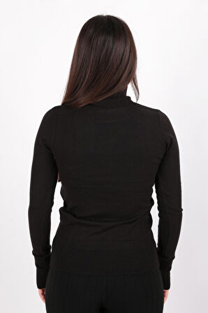 Fashion Friends 24K0024K1 Kadın Balıkçı Yaka Kazak