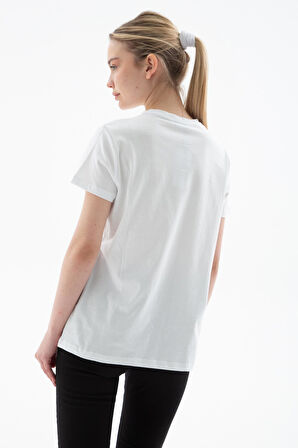 Fashion Friends 25Y0152K1 Kadın Baskılı T-Shirt