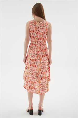 Fashion Friends Desenli Kadın Elbise 25Y0154K1