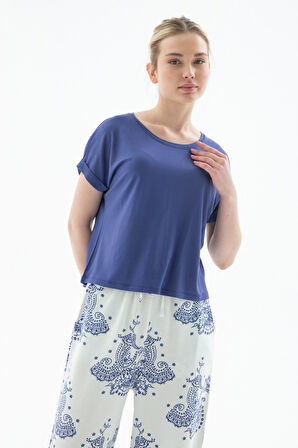 Fashion Friends Bayan Bluz 25Y0519K1