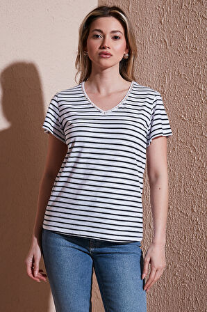 Fashion Friends Bayan T Shirt 25Y0478K1