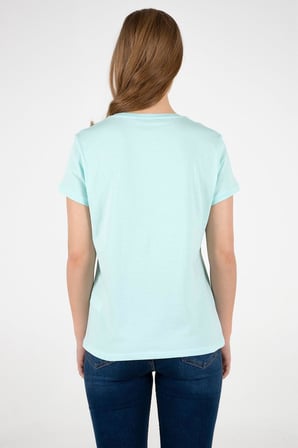 FASHION FRIENDS KADIN BİSİKLET YAKA T-SHİRT 25Y0933K1