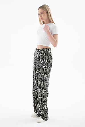 Fashion Friends 25Y0179K1 Kadın Desenli Pantolon