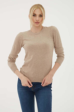 Fashion Friends 25K0777K1 Kadın Bisiklet Yaka Kazak