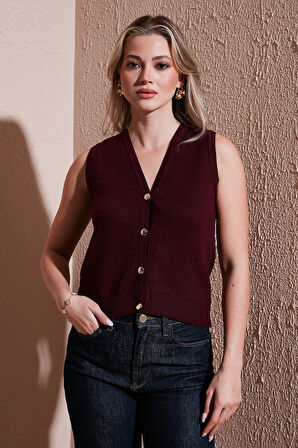 Fashion Friends Kadın Yelek 25K0148K1