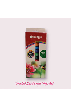 Akrilik Boya Tüp 9 ml X 12 Renk Rat09.