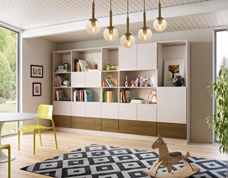 AVONNI AV-60216-5EY Eskitme Kaplama Modern Avize E27 Metal Cam 80x13cm