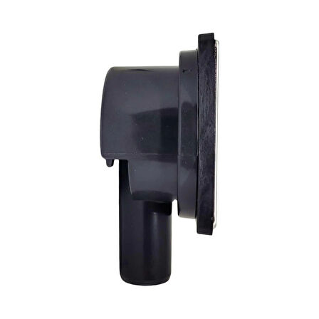 10x10 cm Yer Süzgeci – 32 mm Yandan Çıkışlı Paslanmaz Izgaralı