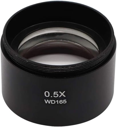 Mikroskop 5X Barlow Lens- 48mm Yardımcı Objektif Lens