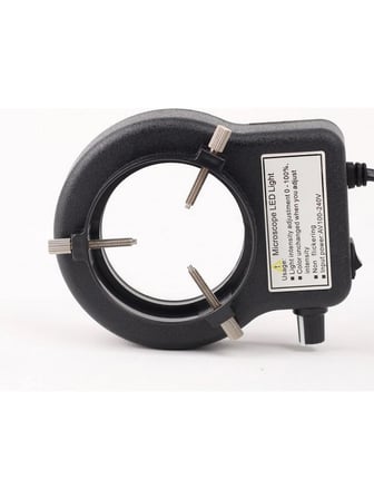 TD-56 Mikroskop Led Işık 56 Ledli Ayarlanabilir Halka Aydınlatma - Stereo ve Dijital Mikroskop Lambası Siyah