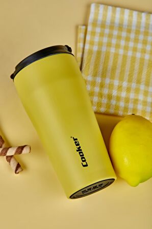 0,40 Ml Çift Kat Paslanmaz Çelik Termos ( Çay Kahve Piknik Kamp Outdoor Ofis Otel Kafe Okul )