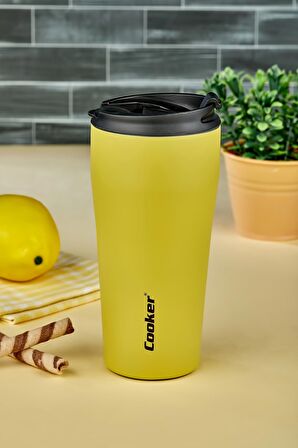 0,40 Ml Çift Kat Paslanmaz Çelik Termos ( Çay Kahve Piknik Kamp Outdoor Ofis Otel Kafe Okul )