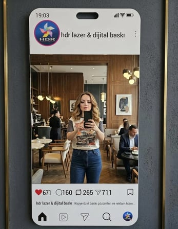 Kişiye-Firmaya Özel Instagram Ayna