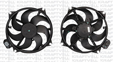 Renault Fan Motoru Renault Megane III 08> Megane III Hb K4m 370w Grandtour Sw - Kraftvoll 08120037