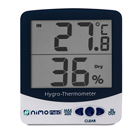 Dijital İç Nem & Sıcaklık /Dış Sıcaklık Ölçer SH-109