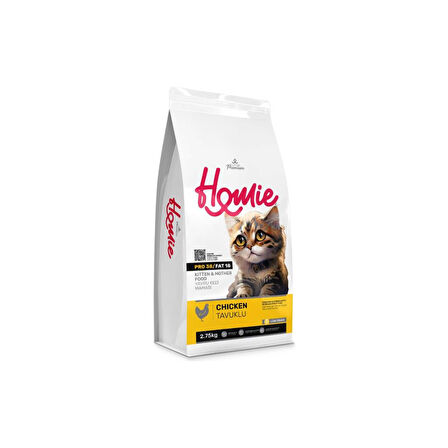 Homie Düşük Tahıllı Kitten Mother Tavuklu Yavru Kedi Maması 2.75 Kg