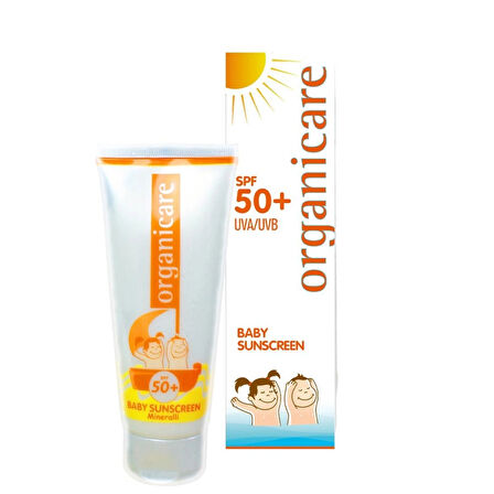 Organicum Organicare Baby Sunscreen SPF 50+ Bebekler ve Çocuklar İçin Güneş Koruyucu Losyon 