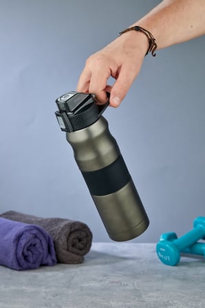 Lüx 304 Paslanmaz Çelik Termos 700 ml Çelik Matara Termos Okul Su Suluk Koku Yapmaz