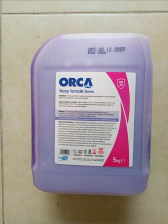 ORCA YÜZEY TEMİZLEYİCİ 5 LT