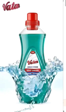 VATAN ÇAMAŞIR MAKİNESİ DETERJANI ARAP SABUNU SODA ETKİLİ 1500ML