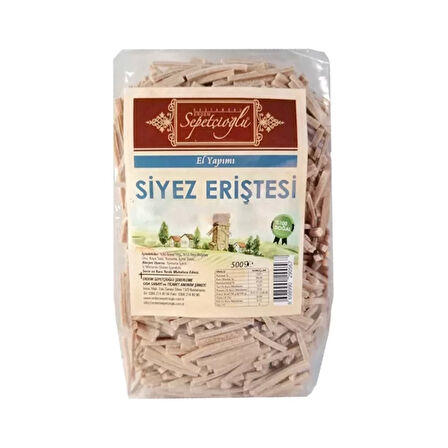 Kastamonu Siyez Eriştesi 500G