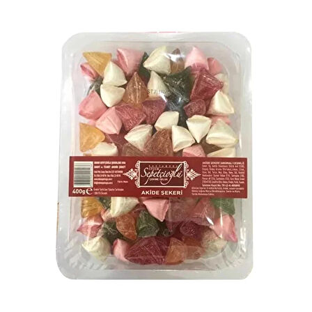 Meyve Aromalı Akide Şekeri 400G