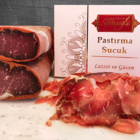 Meşhur Kastamonu Pastırması (Çemeni Sıyrılmış) 1 Kg