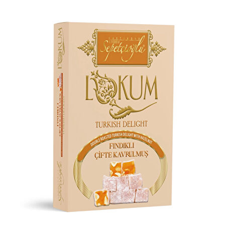 Fındıklı Çifte Kavrulmuş Lokum 240G