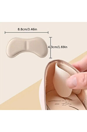 Kendinden Yapışkanlı Topuk YastığI - Topuk vurukları, nasır ve Kaymaları Önleyen Sürtünme Koruyucu