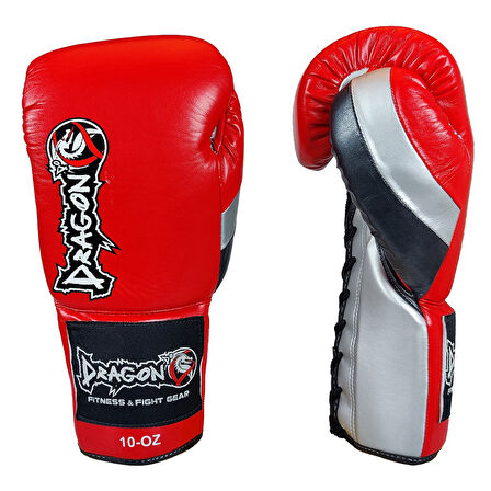 DragonDo 30382-P Profi Bağcıklı Profesyonel Boks Eldiveni