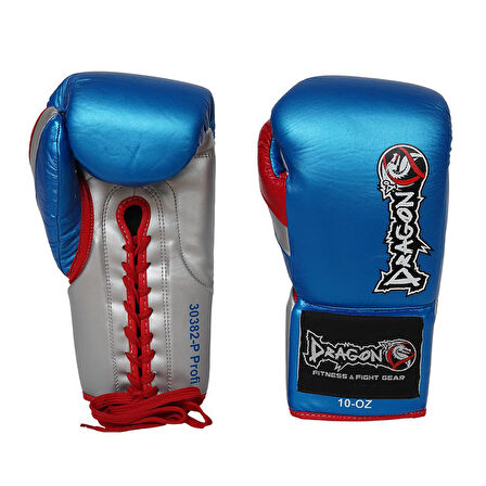 DragonDo 30382-P Profi Bağcıklı Profesyonel Boks Eldiveni