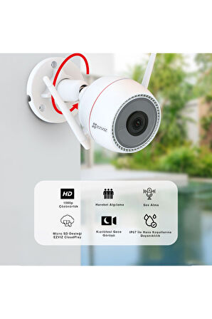 C3tn Color 1080p Wi-fi Akıllı Güvenlik Kamerası – Fynix Teknoloji