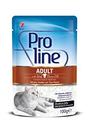 Proline Pouch Dana Etli Kedi Konservesi 100 gr