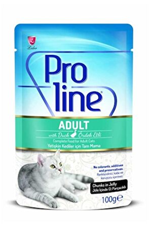 Proline  Pouch Ördek Etli Kedi Konservesi 100 gr